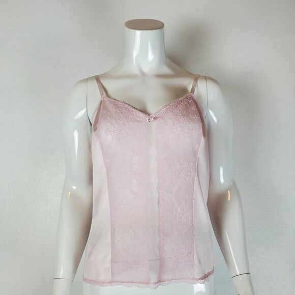 Vintage JCPenney Pink Camisole Slip - Picture 1 of 6